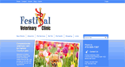 Desktop Screenshot of festivalvet.com